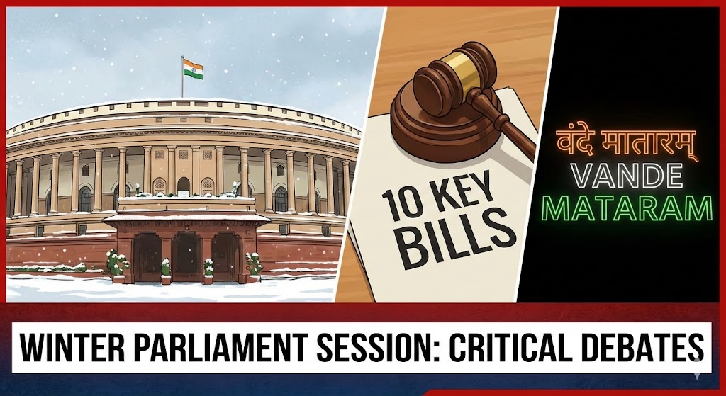 Winter Parliament session to discuss on 10 key bills and ‘Bande Mataram’