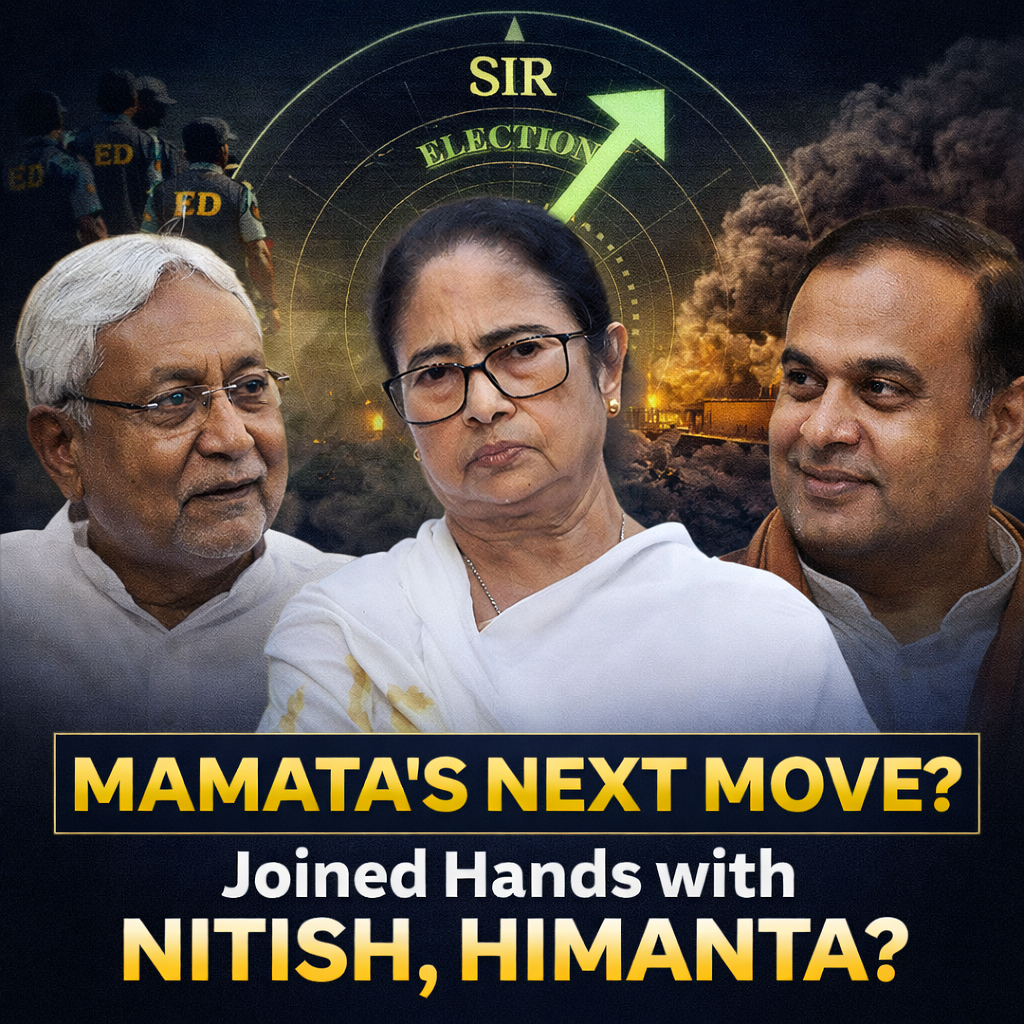 After india’s royal tigress Mamta’s  smooth climbing SIR radder for election in West Bengal