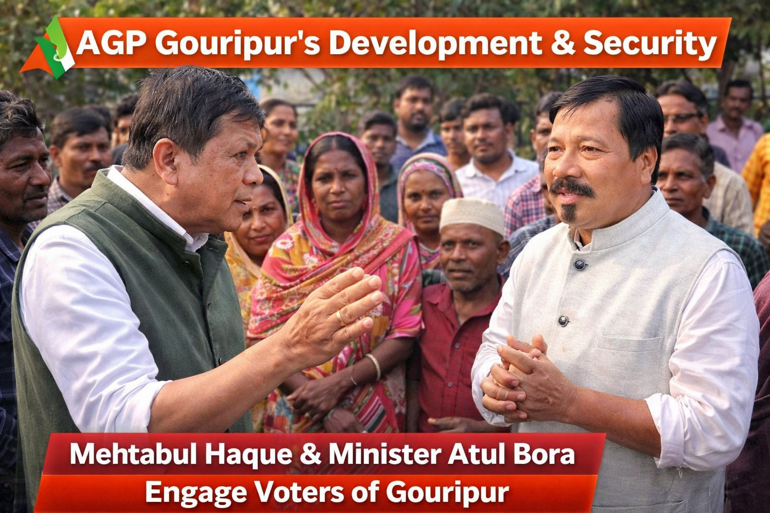 NDA alliance Assam gana Parishad (AGP) Gouripur constituency's