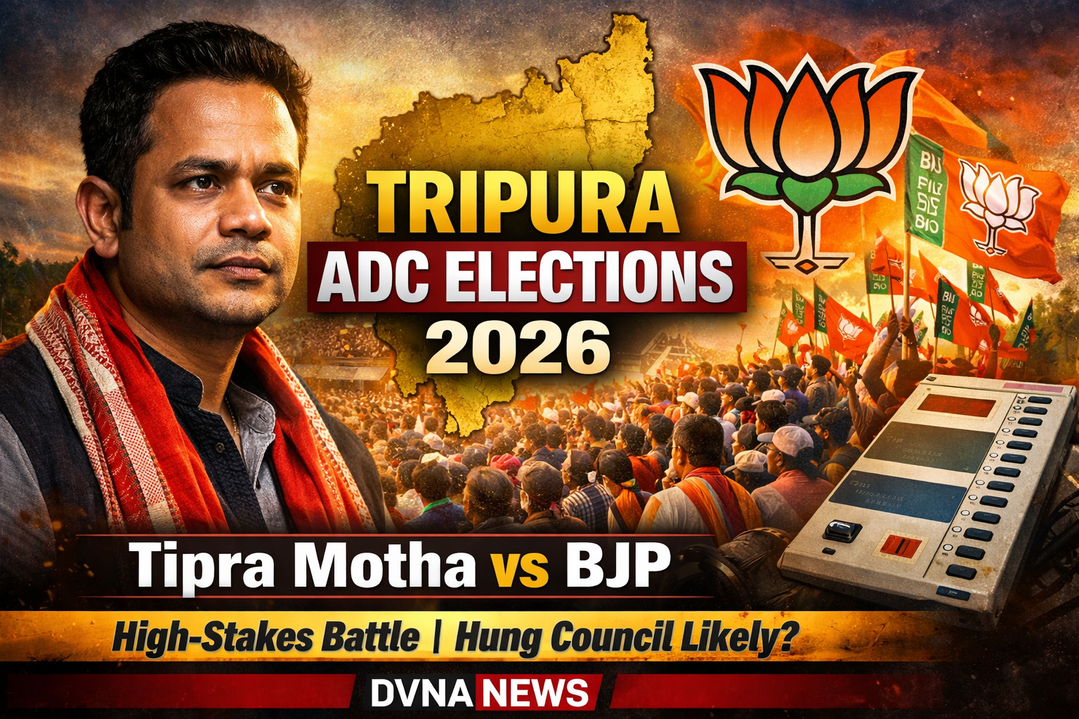 Tripura ADC Elections 2026: A High-Stakes Battle Marked by Internal Rifts, Strategic Gambles and Uncertain Outcomes