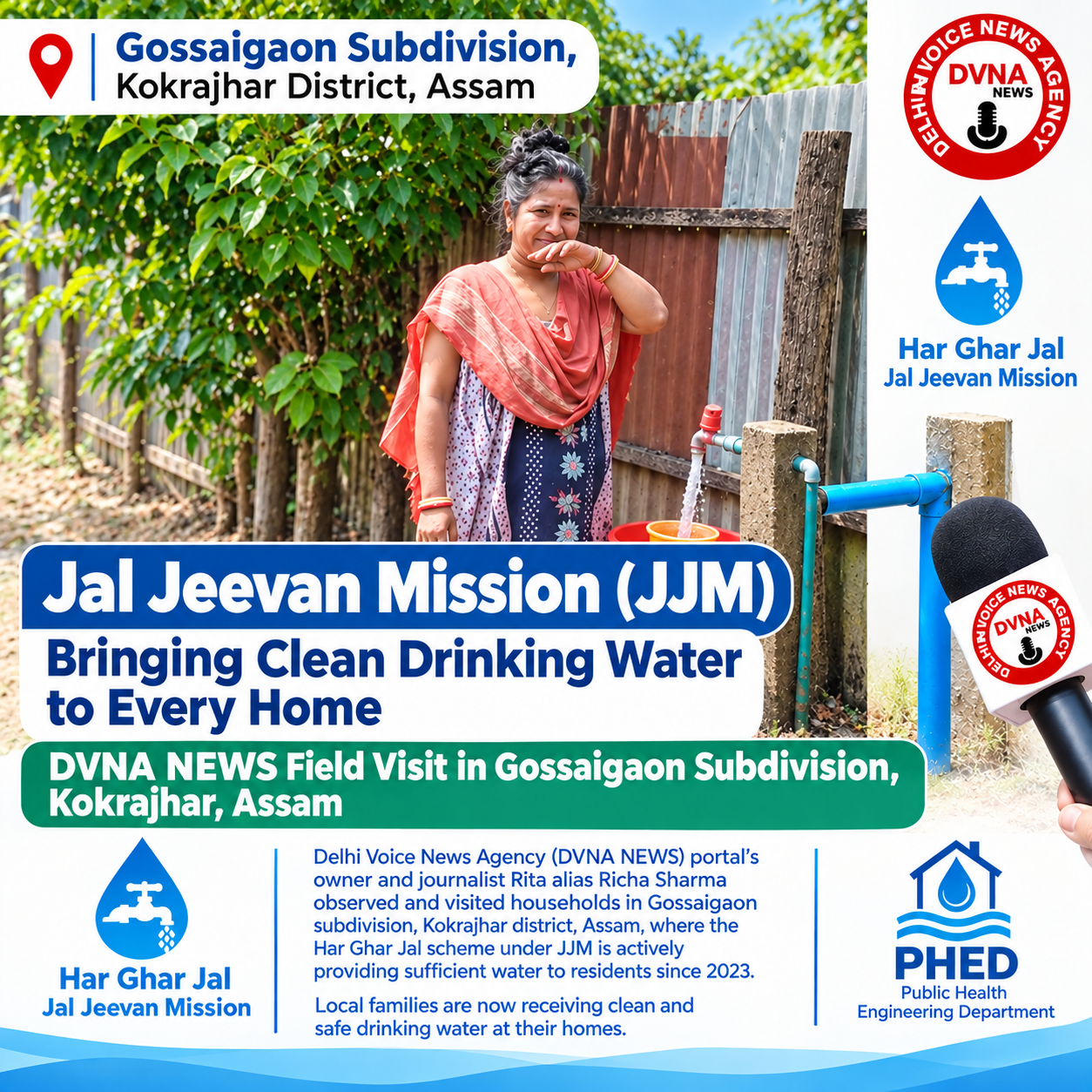 Jal Jeevan Mission (JJM) and Har Ghar Jal schemes